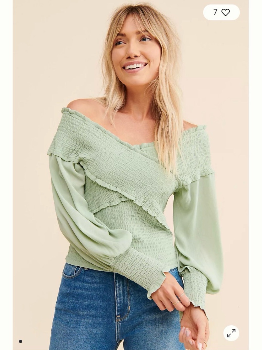 BB Dakota Steve Madden Smoke & Fire off-the-shoulder top shirt cottagecore